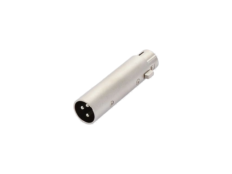 3-Pin Male to 5-Pin Female DMX Adapter