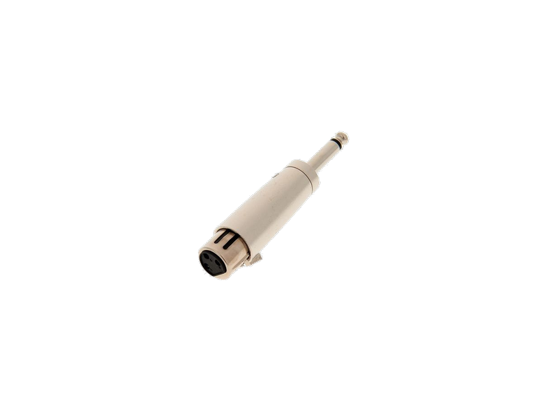 Jack - XLR Converter - Mono Jack - Female 3 pin XLR