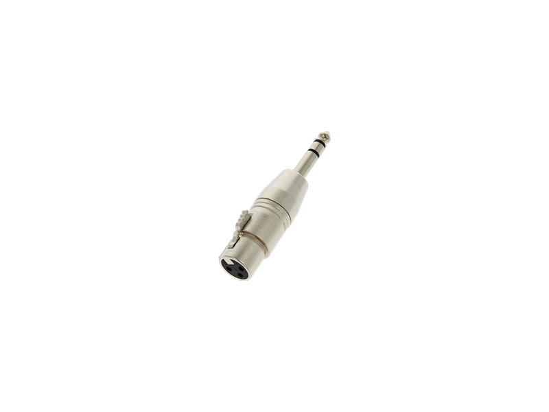 Jack - XLR Converter - Stereo Jack - Female 3 pin XLR