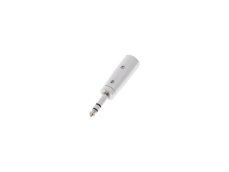 Jack - XLR Converter - Stereo Jack - Male 3 pin XLR