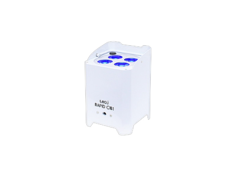 LEDJ Rapid QB1 Wireless LED Uplighter